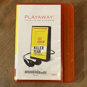 Preloaded Audiobook Player Lee Child’s Killer Year